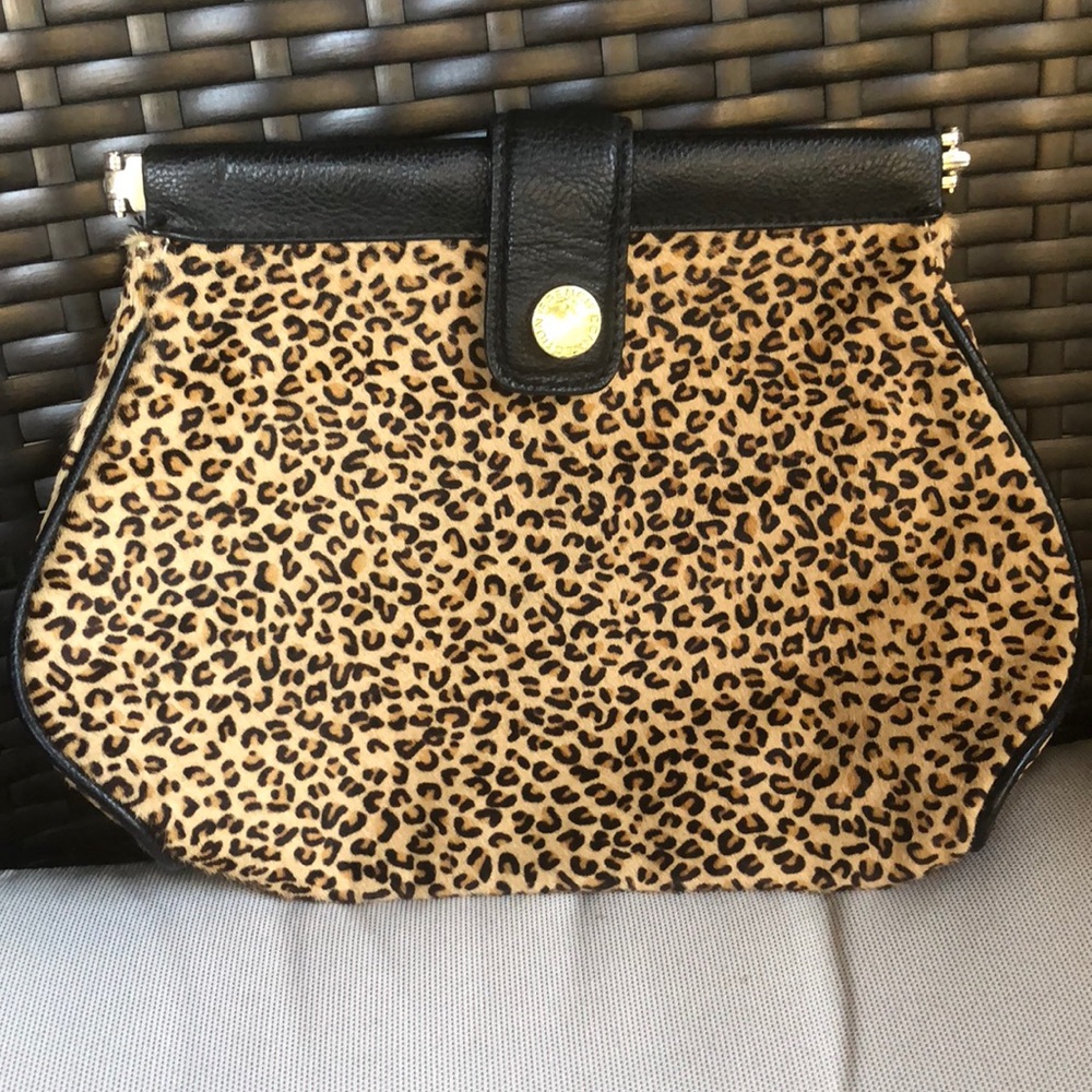 Nordstrom French Connection Animal Print Clutch